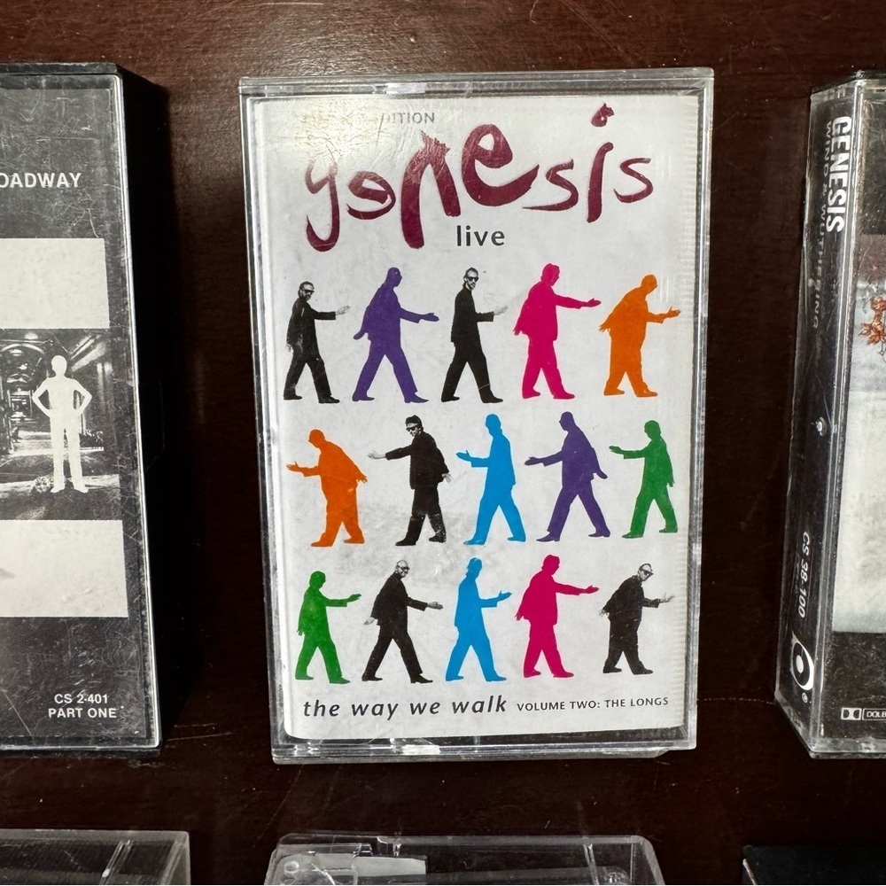 Vintage Phil Collins And Genesis Cassette Tape Lot Of 6 All Tested And Working - Picture 3 of 16